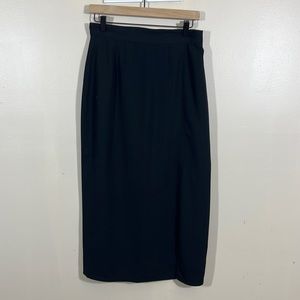 Women’s Express black skirt, mid calf length, size 11/12